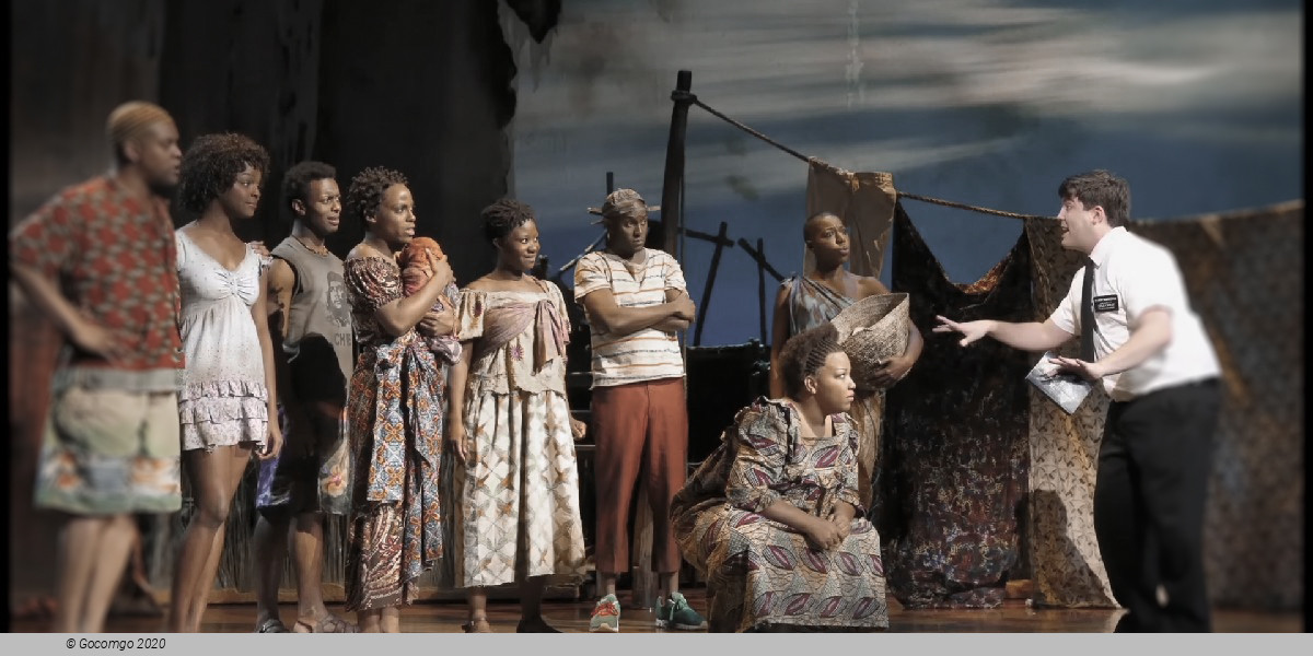 Scene 4 from the musical "The Book of Mormon" (West End production), photo 4