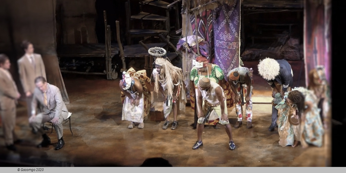 Scene 3 from the musical "The Book of Mormon" (Broadway production), photo 4