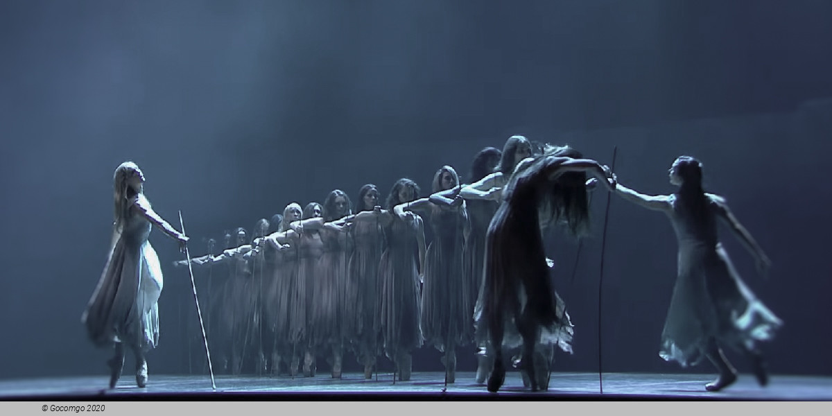 Scene 4 from the modern ballet "Giselle", choreography by Akram Khan, photo 1