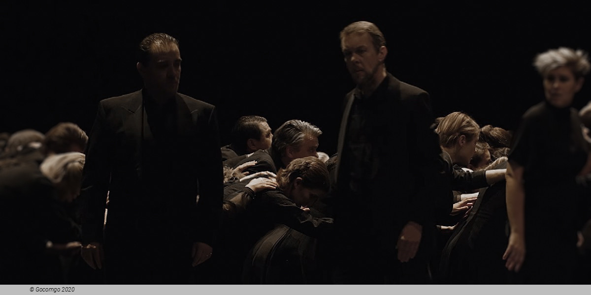 Scene 10 from the modern ballet "Mass da Requiem" by Christian Spuck, photo 10