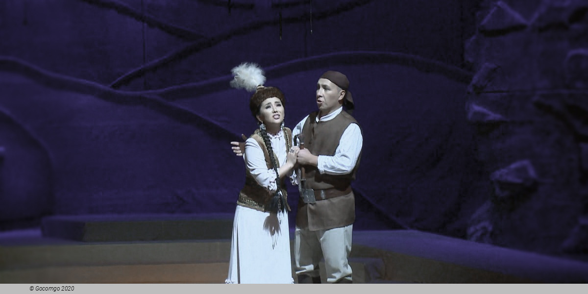 Scene 3 from the opera "Abai"