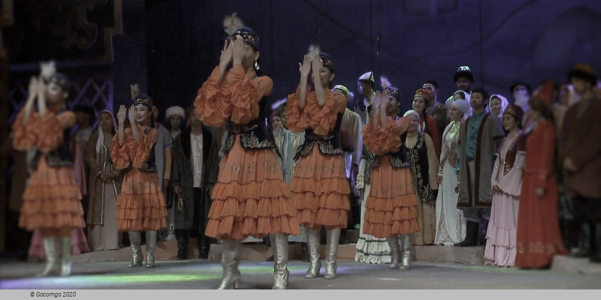 Scene 6 from the opera "Abai"