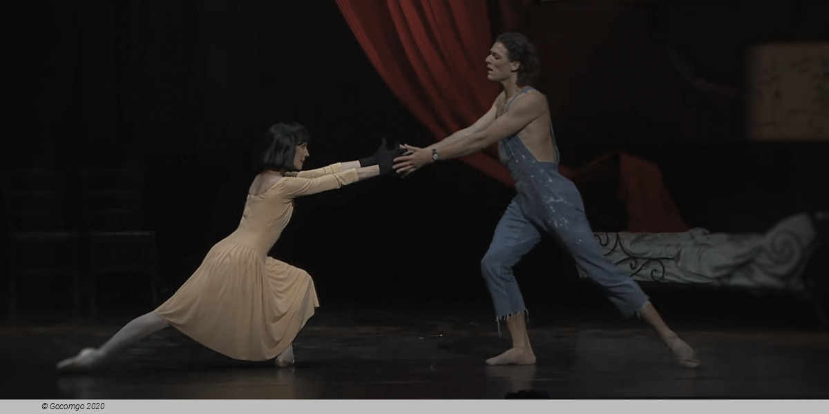 Scene 5 from the ballet "Le jeune homme et la mort"