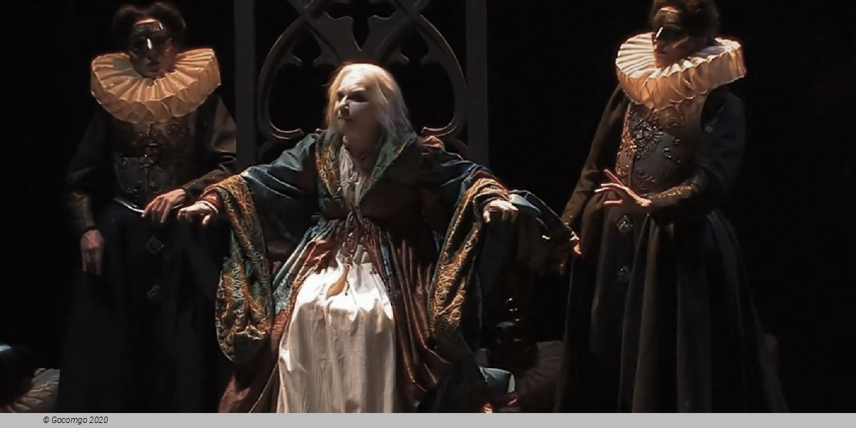 Scene 7 from the opera "Roberto Devereux"