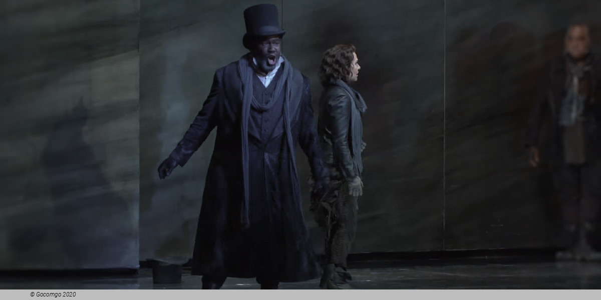 Scene 1 from the opera "I Capuleti e i Montecchi"