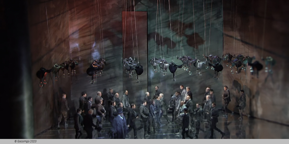 Scene 3 from the opera "I Capuleti e i Montecchi"