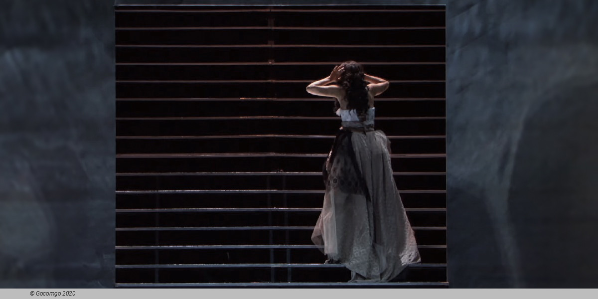 Scene 5 from the opera "I Capuleti e i Montecchi"