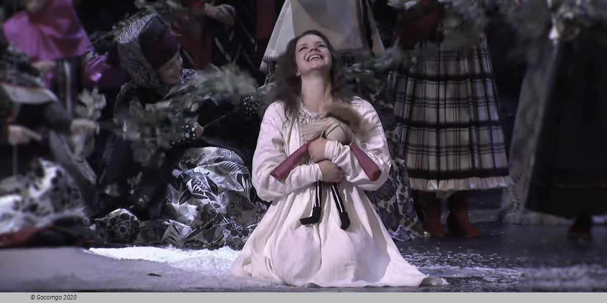 Scene 7 from the opera "The Snow Maiden"