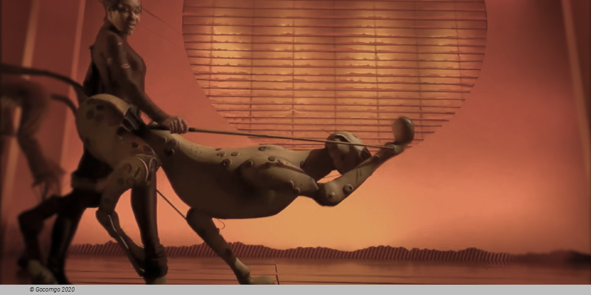 Scene 3 from the musical "The Lion King"