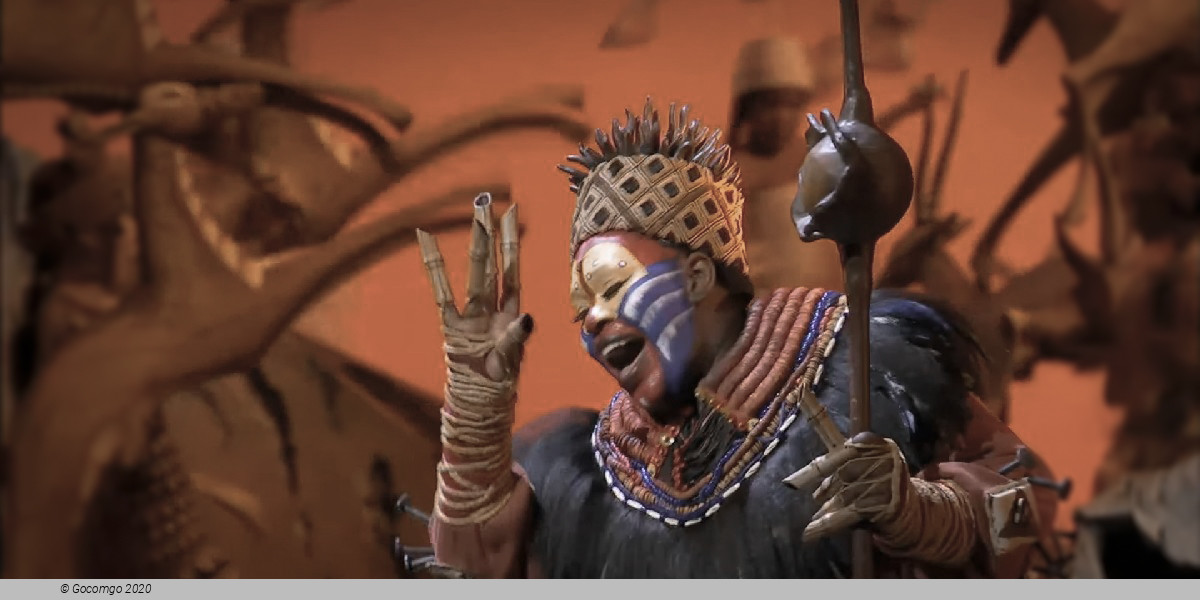 Scene 8 from the musical "The Lion King"