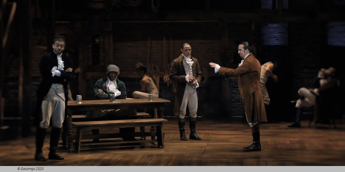 Scene 4 from the musical "Hamilton"