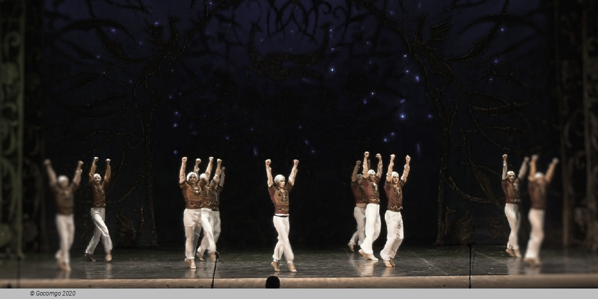 Scene 3 from the ballet "One Thousand and One Nights"