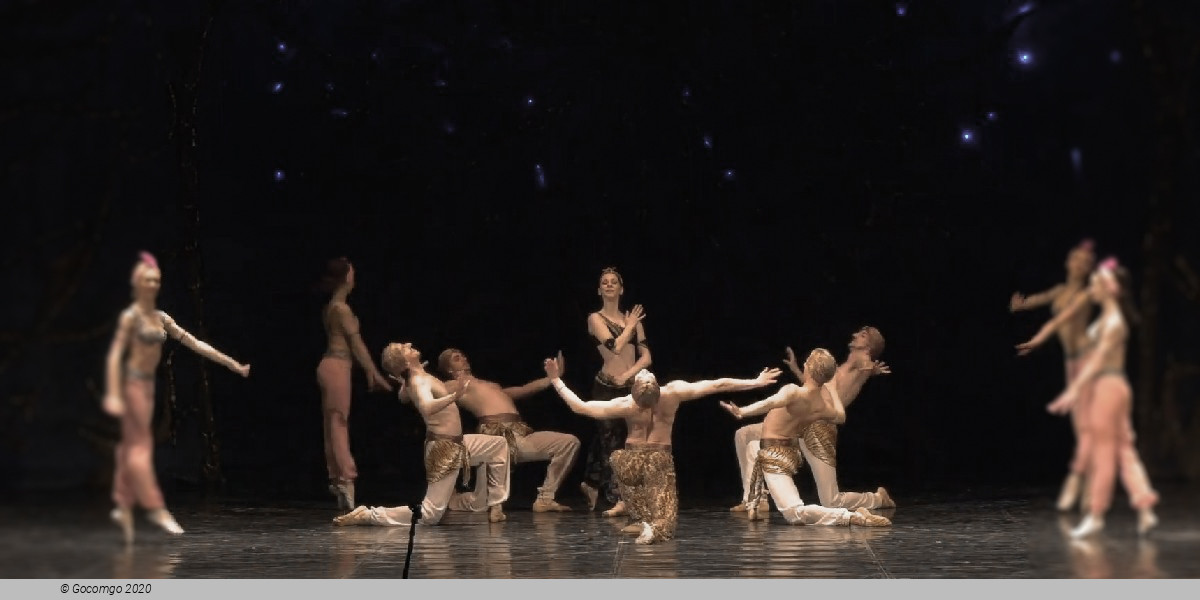 Scene 4 from the ballet "One Thousand and One Nights"